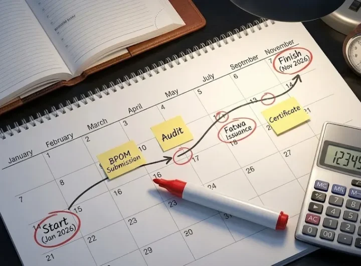 인도네시아 할랄 및 BPOM 인증 현실적 소요 기간