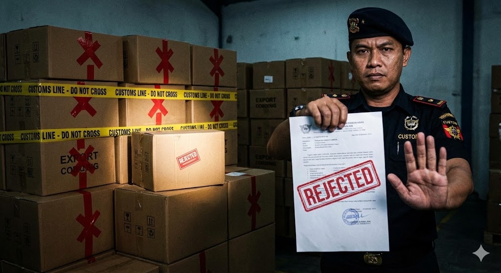 인도네시아 식품 수출 통관 거부 및 폐기 위험