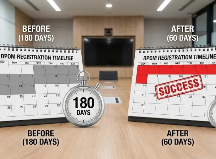 인도네시아 BPOM 등록 기간 단축 성공 사례 비교