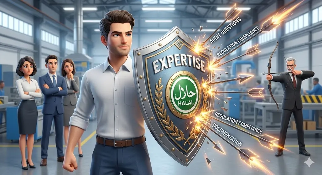 할랄 심사 현장 방어 및 고객 보호 서비스