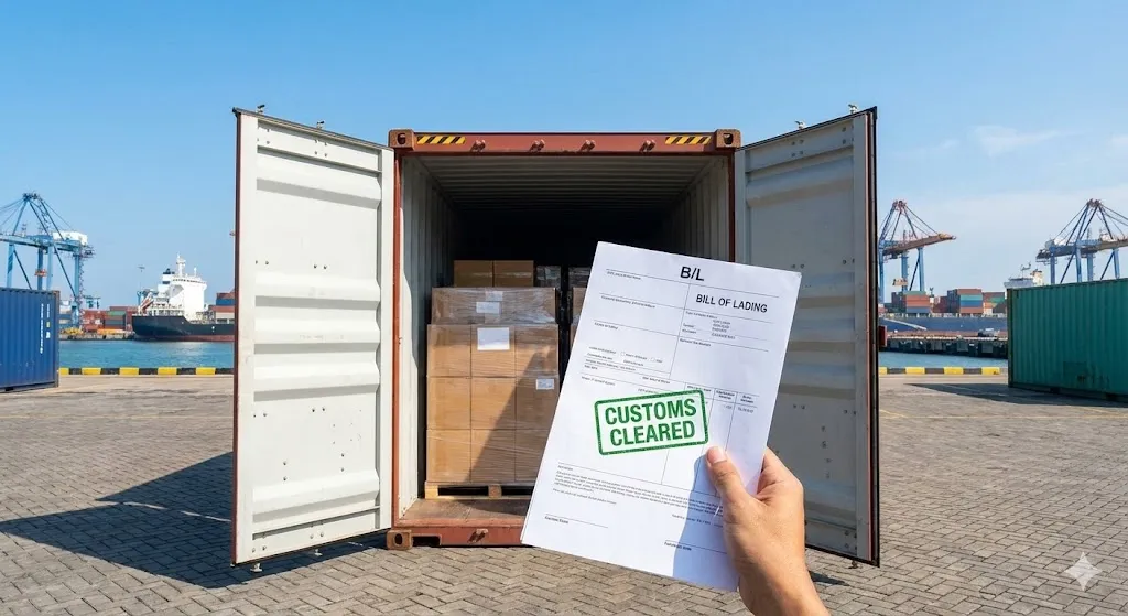 인도네시아 수출 통관 완료 및 물류 성공 사례