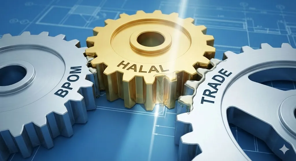 인도네시아 수출 통합 프로세스 BPOM 할랄 무역 연계