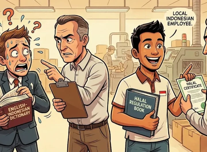 할랄 실사 단순 통역과 전문 직원 방어 비교