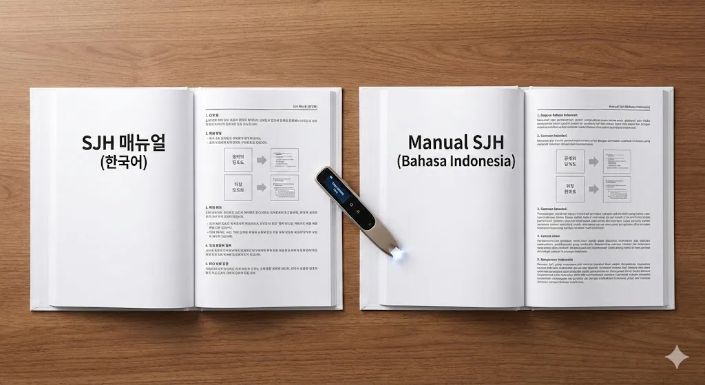 SJH 할랄 보증 시스템 매뉴얼 한국어 인도네시아어 번역